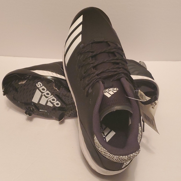 ADIDAS MEN'S ICON BOUNCE BASEBALL CLEATS - Picture 6 of 6